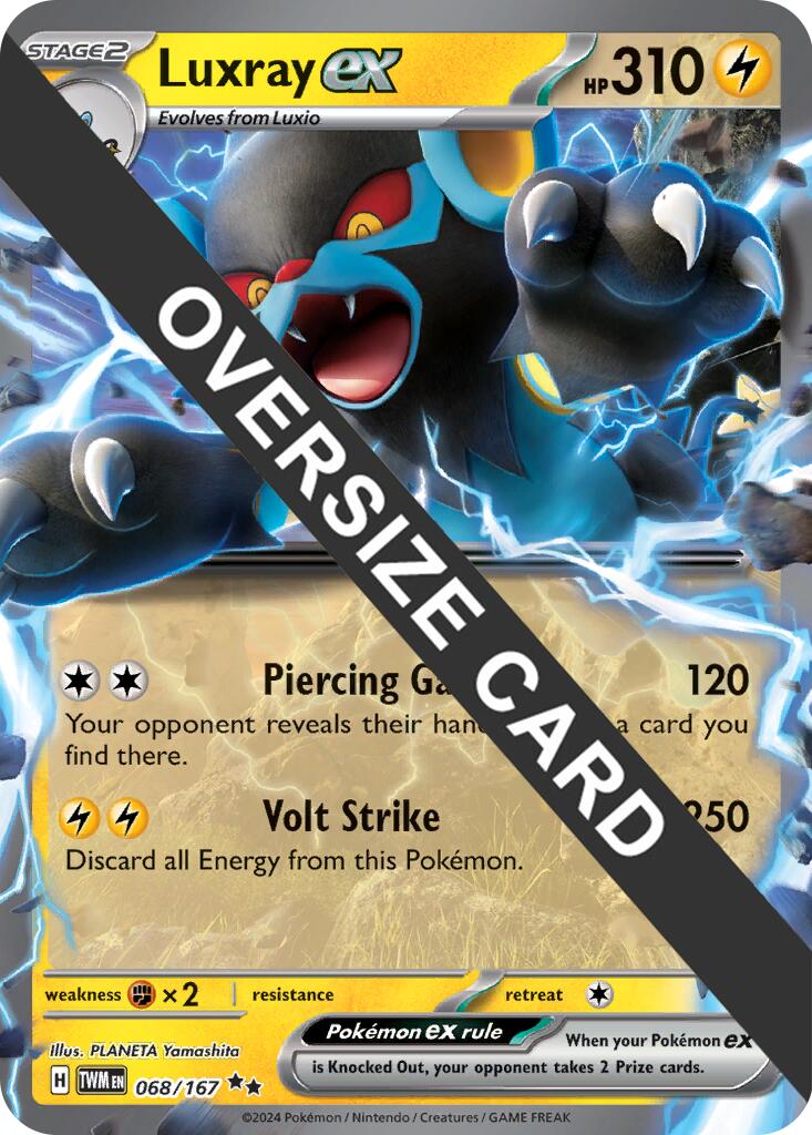 Luxray ex (068/167) (Jumbo Card) [Miscellaneous Cards] | Galactic Gamez