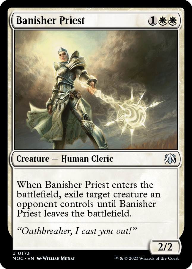 Banisher Priest [March of the Machine Commander] | Galactic Gamez