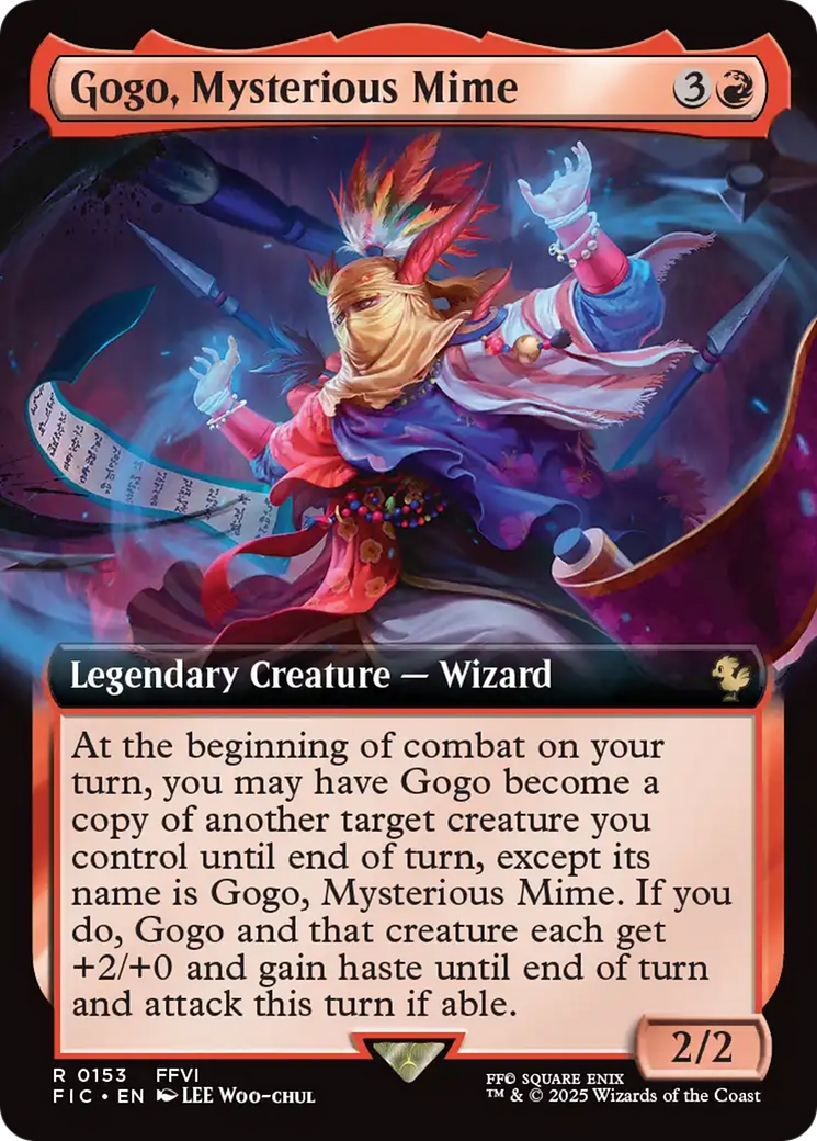 Gogo, Mysterious Mime (Extended Art) [FINAL FANTASY Commander] | Galactic Gamez