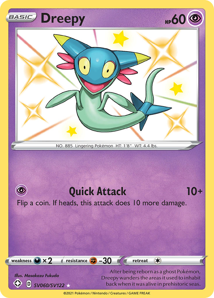 Dreepy (SV060/SV122) [Sword & Shield: Shining Fates] | Galactic Gamez