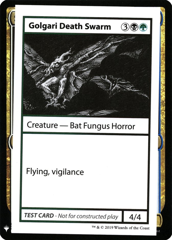 Golgari Death Swarm [Mystery Booster Playtest Cards] | Galactic Gamez