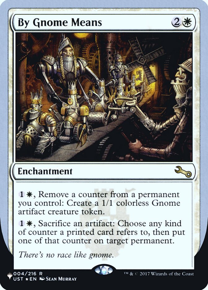 By Gnome Means (Unfinity Foil Edition) [The List] | Galactic Gamez