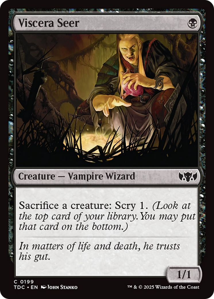 Viscera Seer [Tarkir: Dragonstorm Commander] | Galactic Gamez