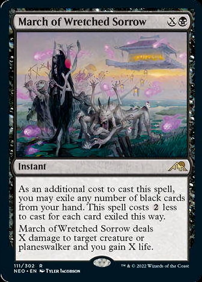 March of Wretched Sorrow [Kamigawa: Neon Dynasty] | Galactic Gamez