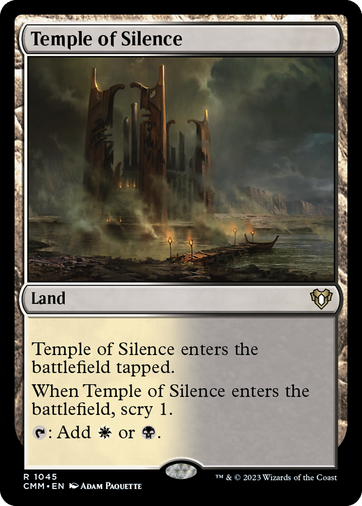 Temple of Silence [Commander Masters] | Galactic Gamez