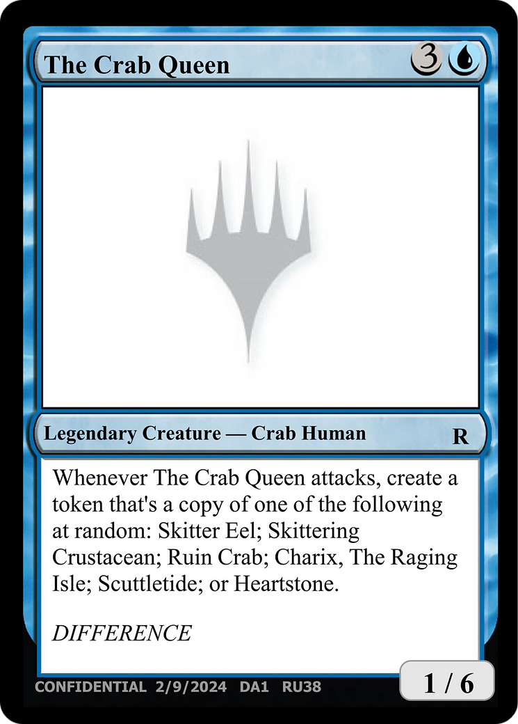 The Crab Queen [Mystery Booster 2 Playtest Cards] | Galactic Gamez