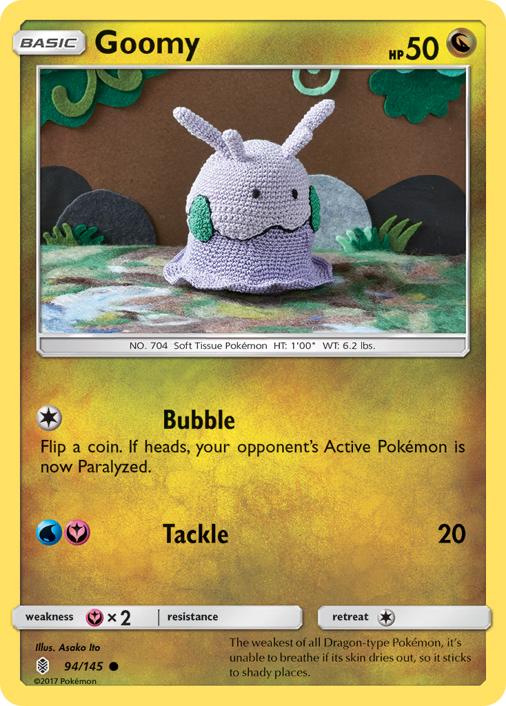 Goomy (94/145) [Sun & Moon: Guardians Rising] | Galactic Gamez