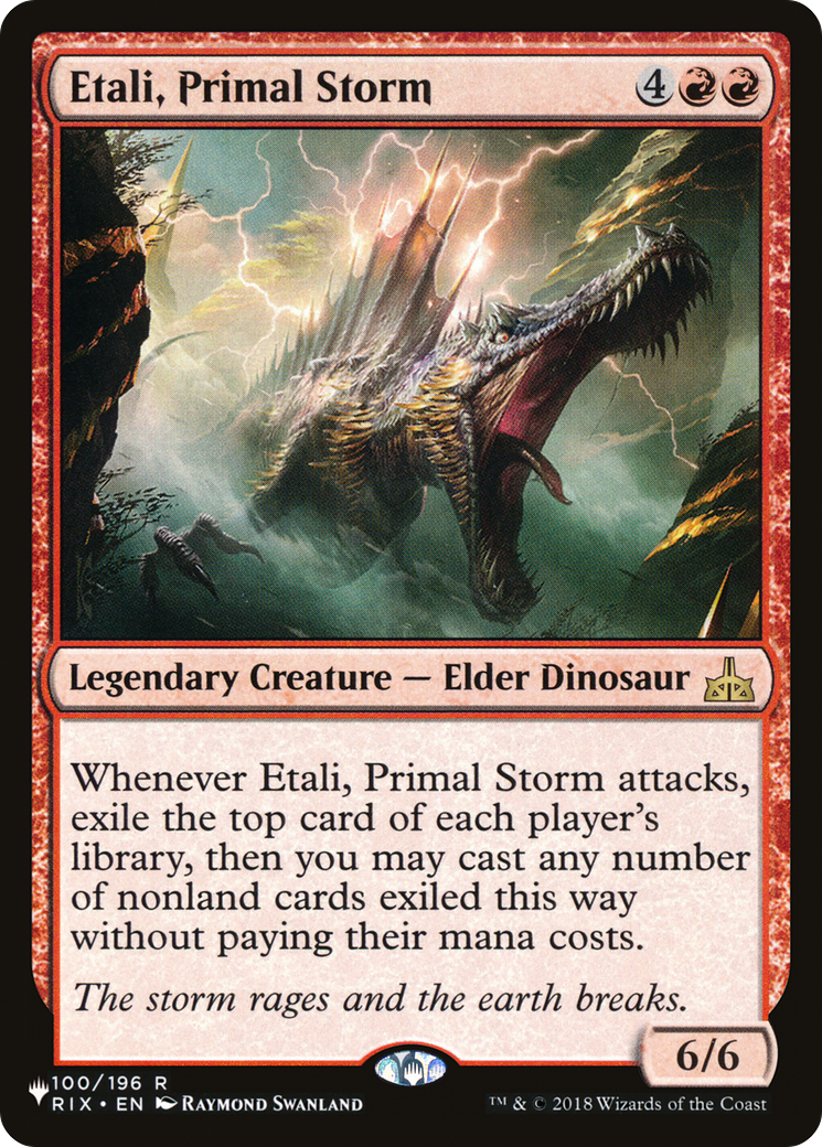 Etali, Primal Storm [The List] | Galactic Gamez