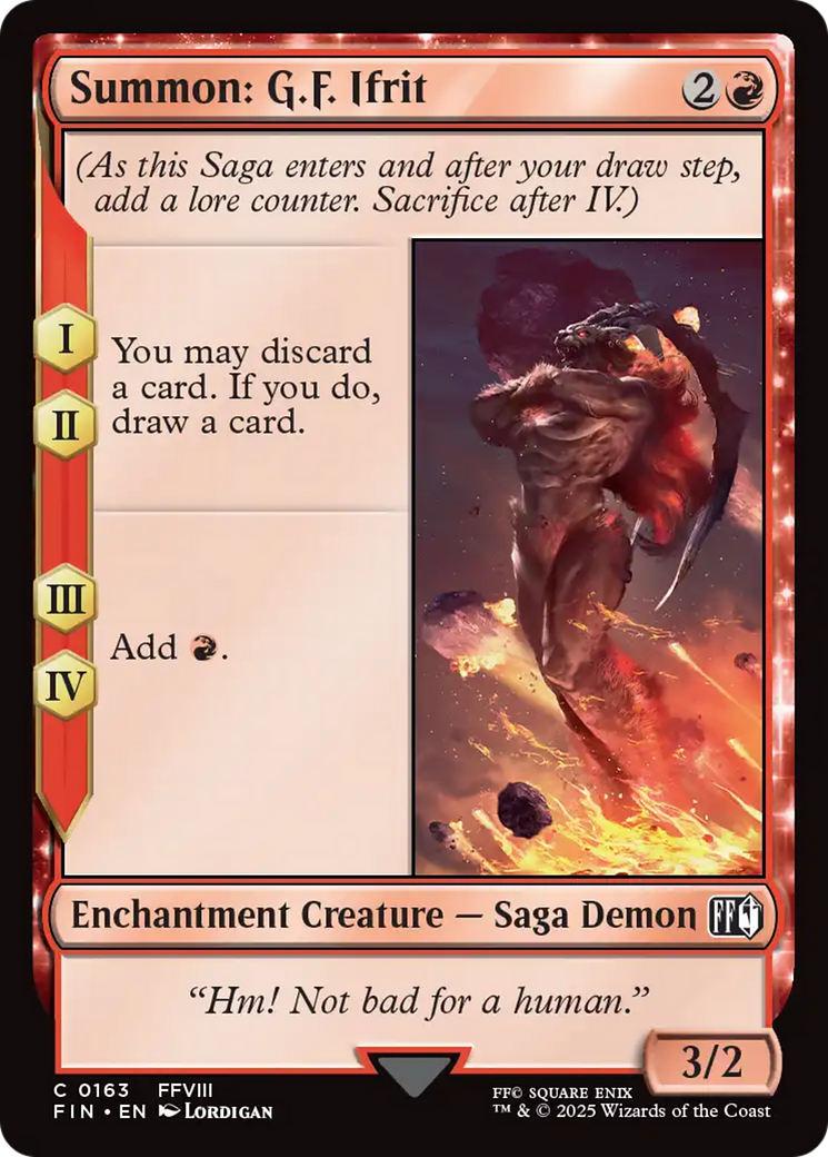 Summon: G.F. Ifrit [FINAL FANTASY] | Galactic Gamez