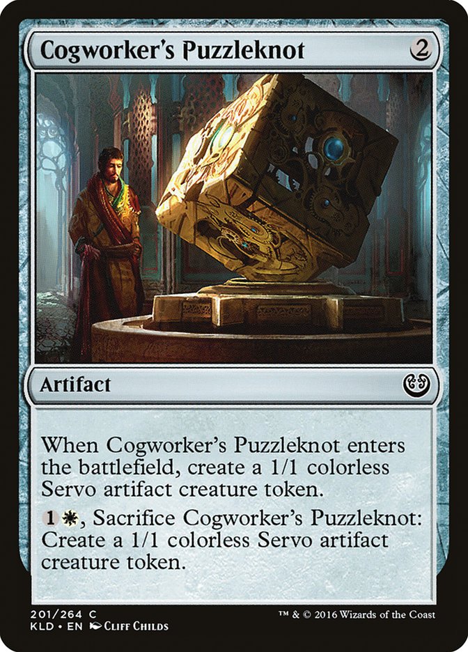 Cogworker's Puzzleknot [Kaladesh] | Galactic Gamez