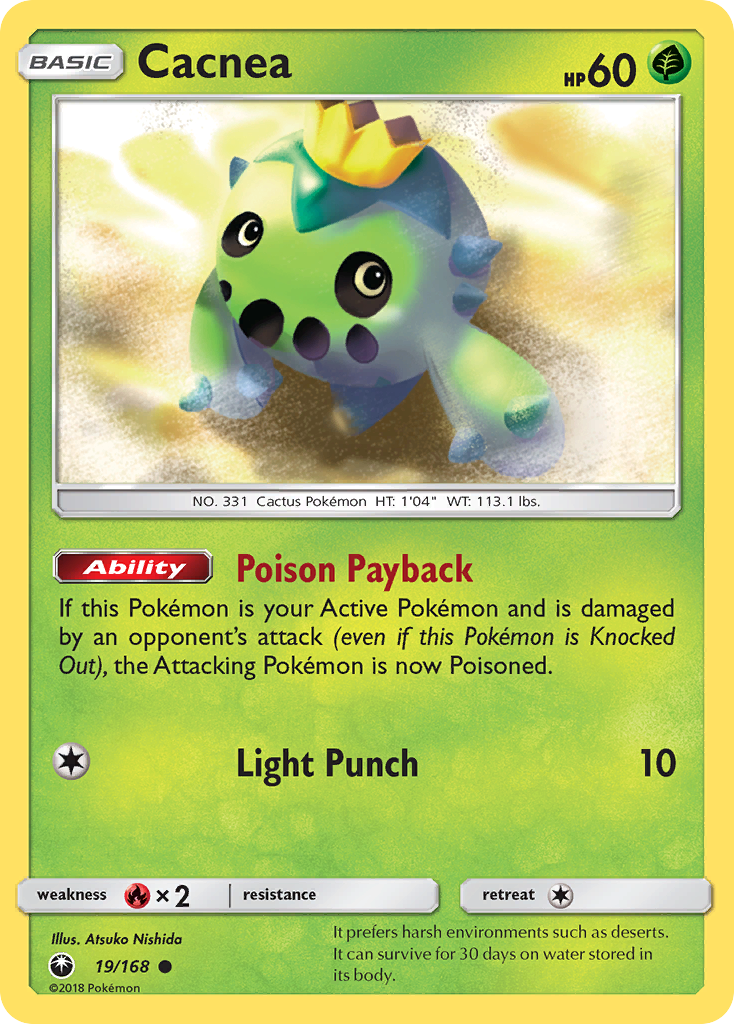 Cacnea (19/168) [Sun & Moon: Celestial Storm] | Galactic Gamez