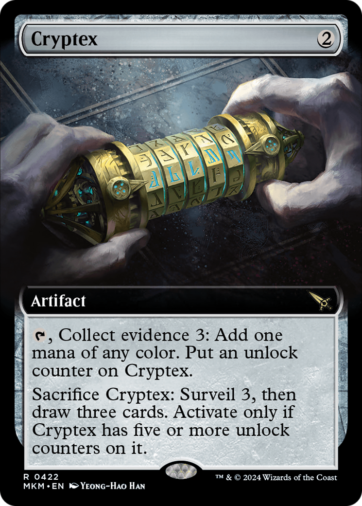 Cryptex (Extended Art) [Murders at Karlov Manor] | Galactic Gamez