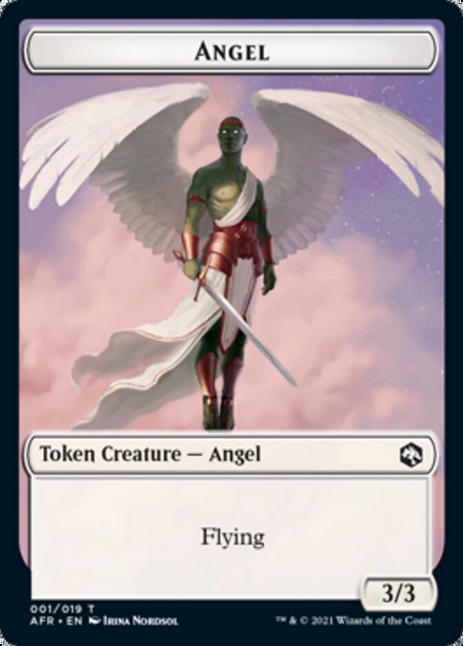 Angel Token [Dungeons & Dragons: Adventures in the Forgotten Realms Tokens] | Galactic Gamez