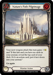 Nature's Path Pilgrimage (Blue) [U-WTR149] (Welcome to Rathe Unlimited)  Unlimited Normal | Galactic Gamez