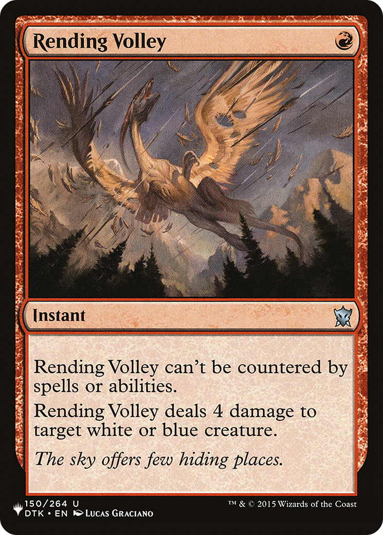 Rending Volley [The List] | Galactic Gamez