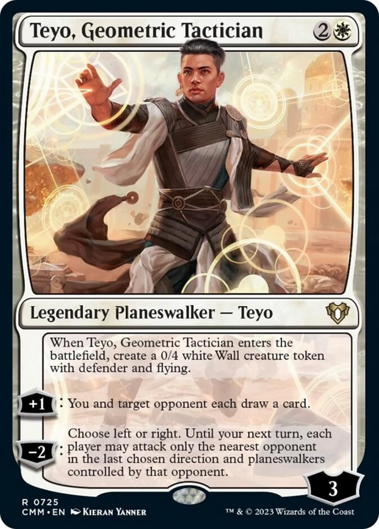 Teyo, Geometric Tactician [Commander Masters] | Galactic Gamez