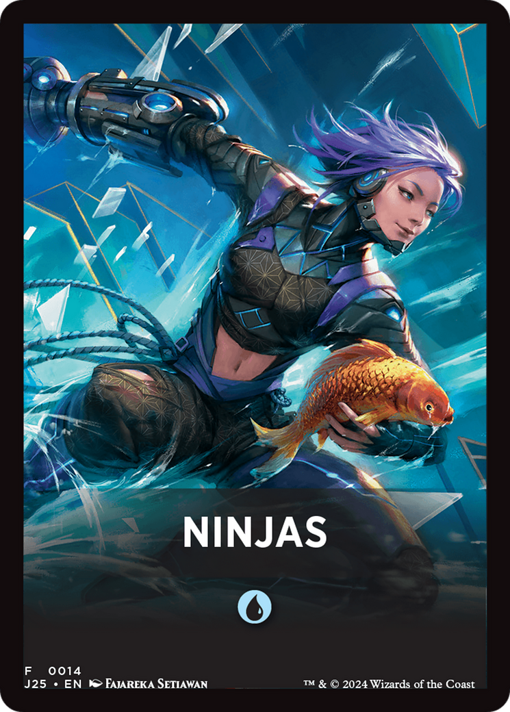 Ninjas Theme Card [Foundations Jumpstart Front Cards] | Galactic Gamez