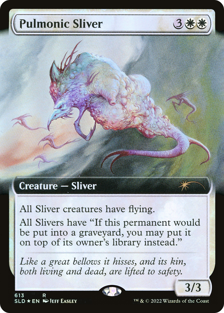 Pulmonic Sliver (Extended Art) [Secret Lair Drop Promos] | Galactic Gamez