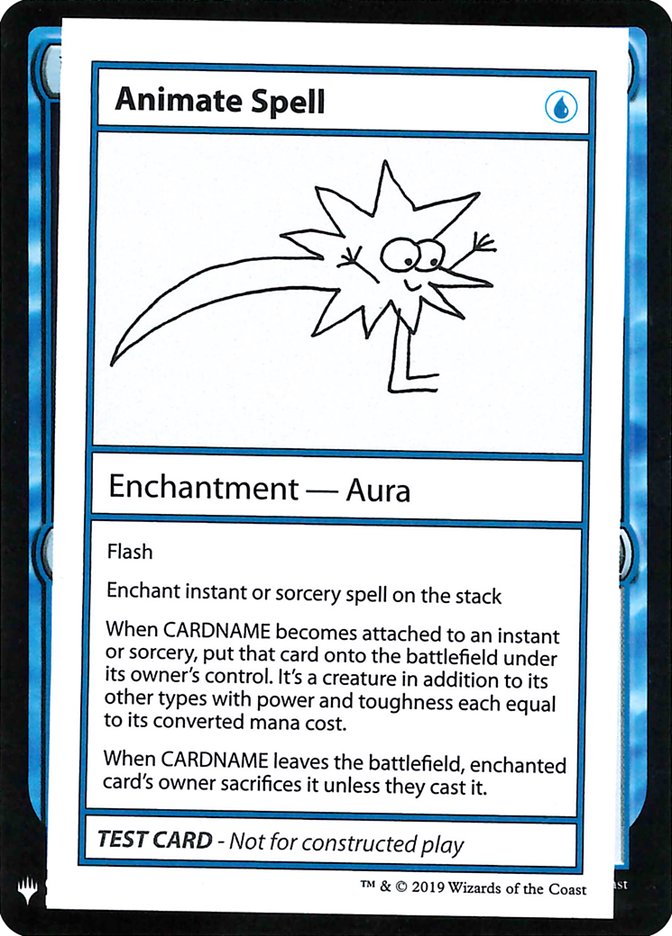 Animate Spell [Mystery Booster Playtest Cards] | Galactic Gamez