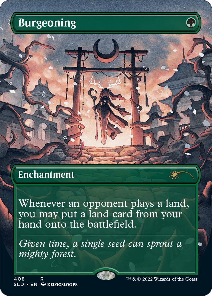 Burgeoning (Borderless) [Secret Lair Drop Series] | Galactic Gamez