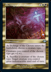 Etchings of the Chosen (Retro Foil Etched) [Modern Horizons] | Galactic Gamez