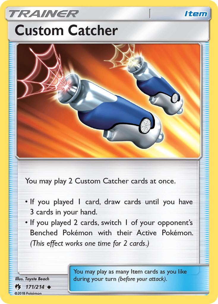 Custom Catcher (171/214) [Sun & Moon: Lost Thunder] | Galactic Gamez