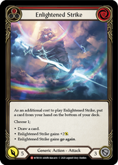Enlightened Strike [U-WTR159] (Welcome to Rathe Unlimited)  Unlimited Rainbow Foil | Galactic Gamez