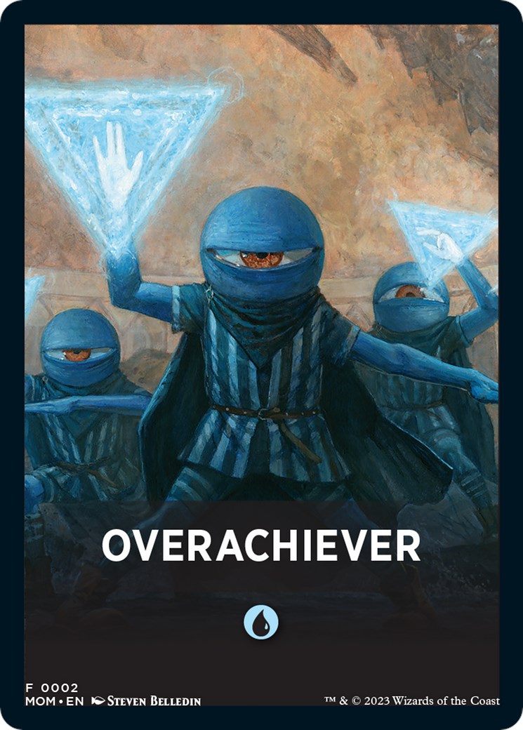 Overachiever Theme Card [March of the Machine Tokens] | Galactic Gamez