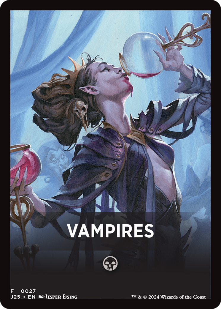 Vampires Theme Card [Foundations Jumpstart Front Cards] | Galactic Gamez