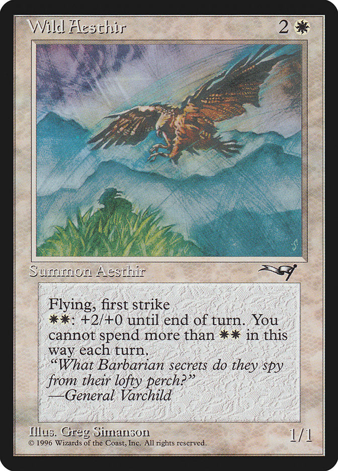 Wild Aesthir (Mountain Background) [Alliances] | Galactic Gamez