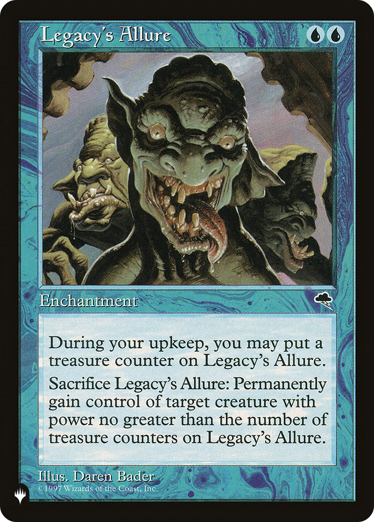 Legacy's Allure [The List] | Galactic Gamez