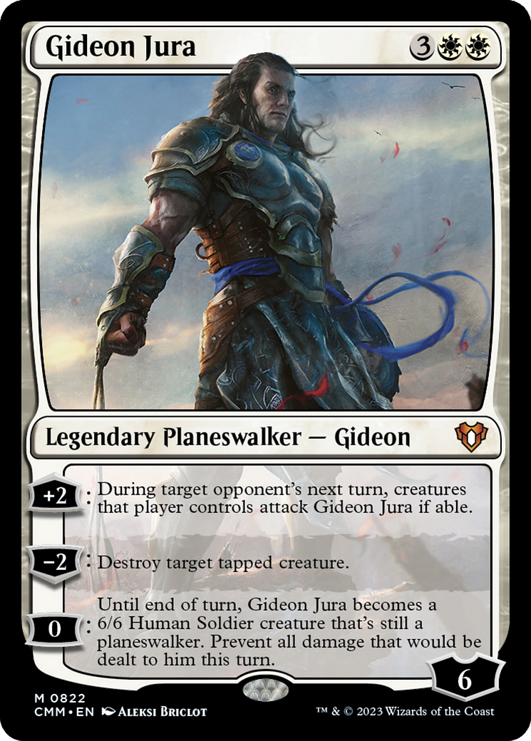 Gideon Jura [Commander Masters] | Galactic Gamez