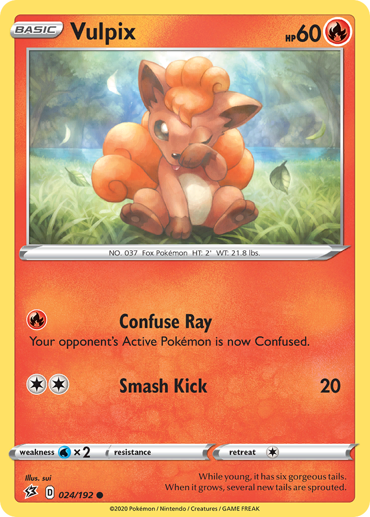 Vulpix (024/192) [Sword & Shield: Rebel Clash] | Galactic Gamez