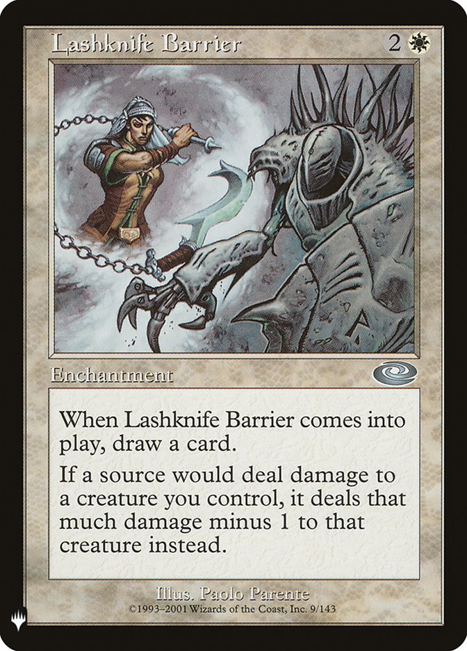 Lashknife Barrier [Mystery Booster] | Galactic Gamez