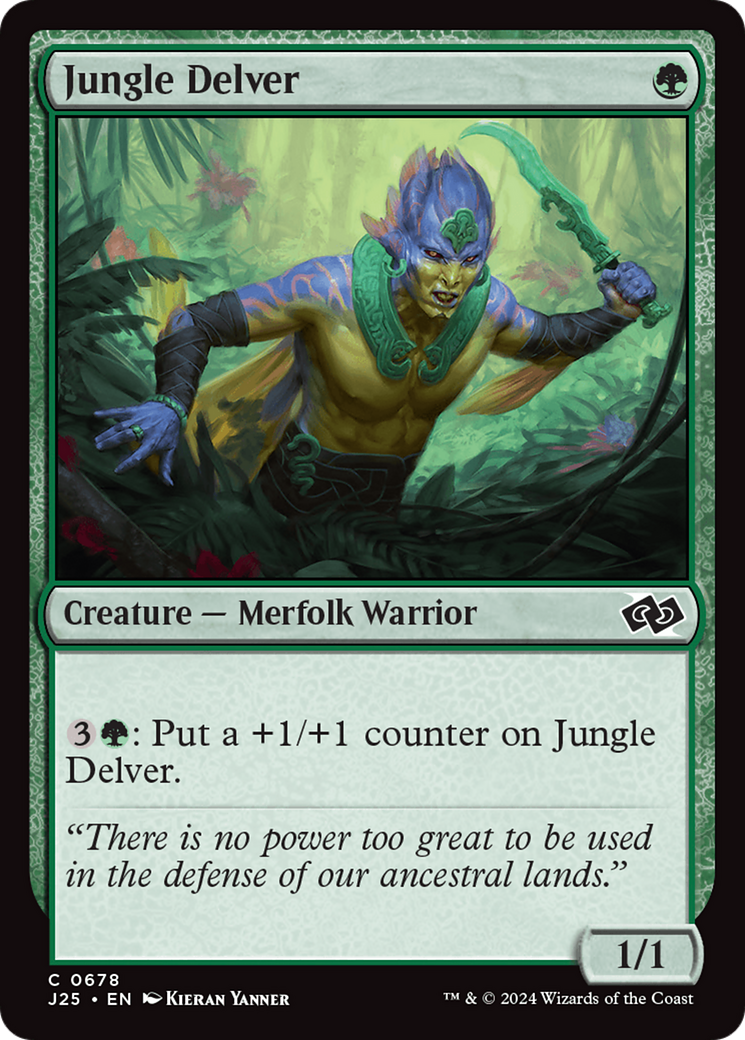 Jungle Delver [Foundations Jumpstart] | Galactic Gamez