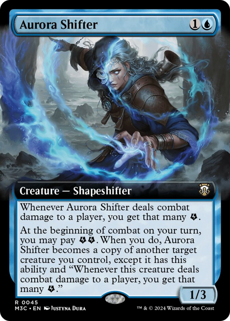 Aurora Shifter (Extended Art) [Modern Horizons 3 Commander] | Galactic Gamez