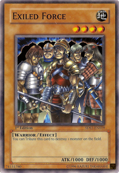 Exiled Force [5DS1-EN019] Common | Galactic Gamez