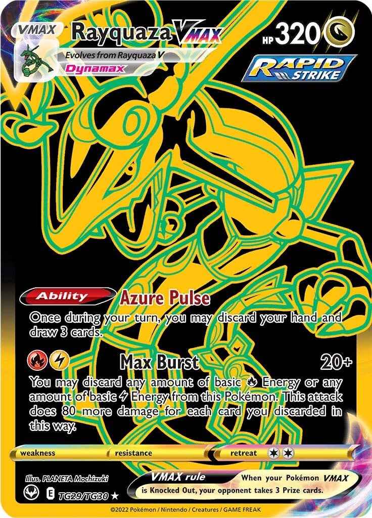 Rayquaza VMAX (TG29/TG30) [Sword & Shield: Silver Tempest] | Galactic Gamez