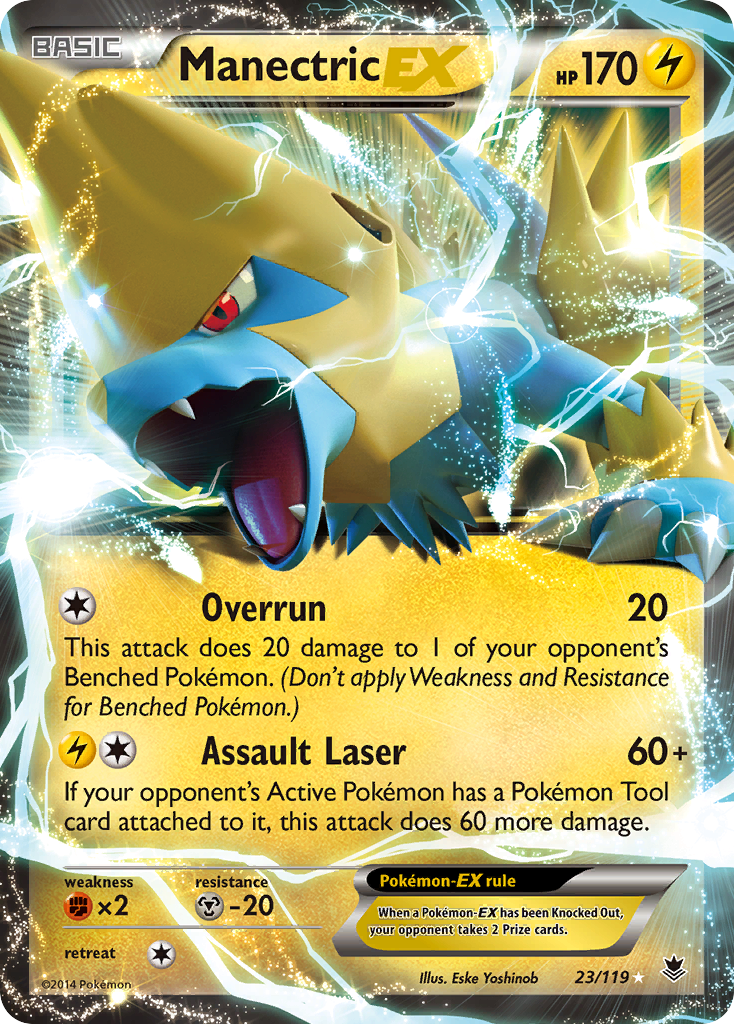 Manectric EX (23/119) [XY: Phantom Forces] | Galactic Gamez