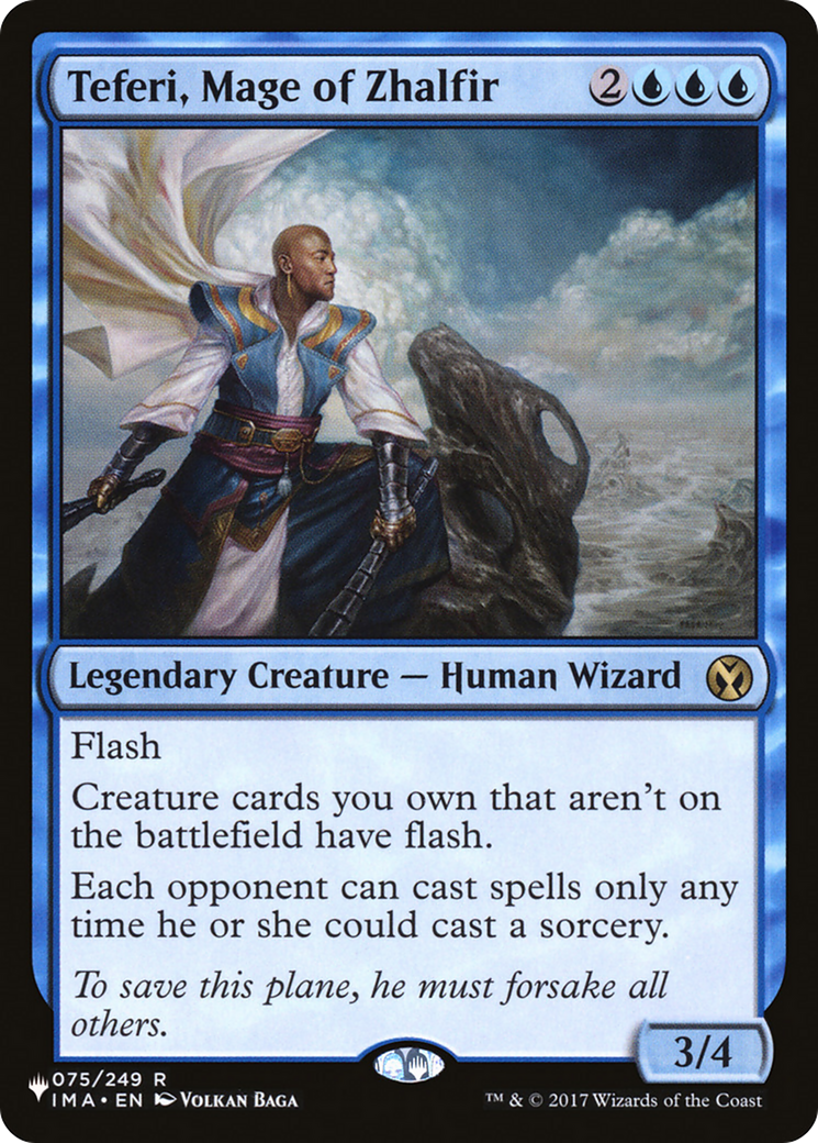 Teferi, Mage of Zhalfir [The List] | Galactic Gamez