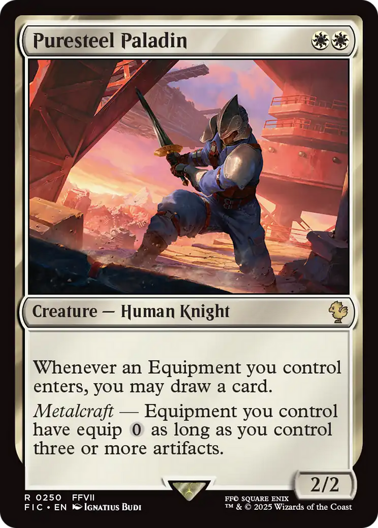 Puresteel Paladin [FINAL FANTASY Commander] | Galactic Gamez