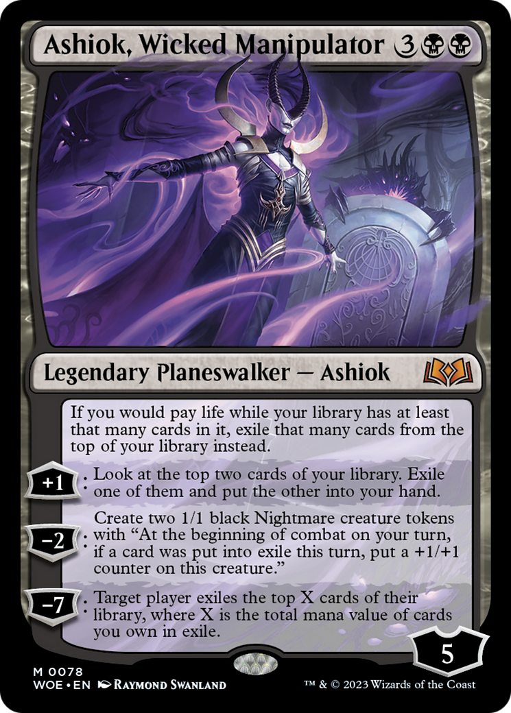 Ashiok, Wicked Manipulator [Wilds of Eldraine] | Galactic Gamez