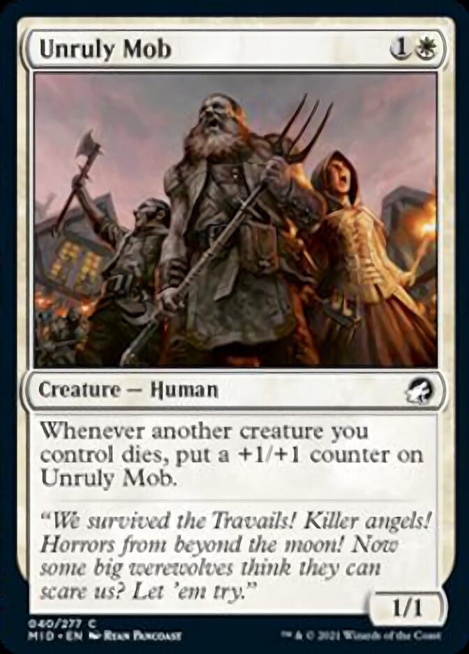 Unruly Mob [Innistrad: Midnight Hunt] | Galactic Gamez