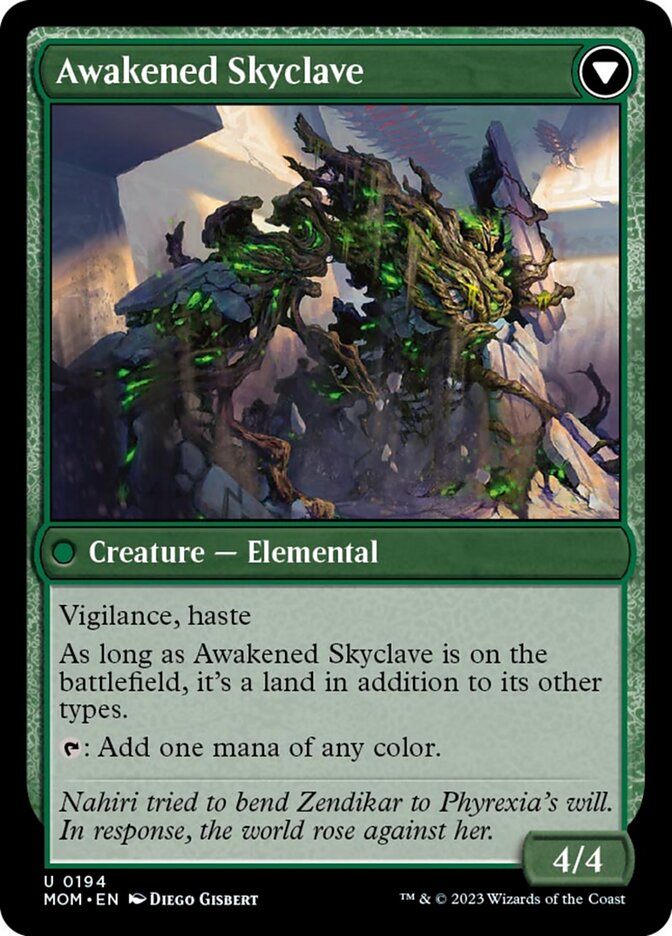 Invasion of Zendikar // Awakened Skyclave [March of the Machine] | Galactic Gamez