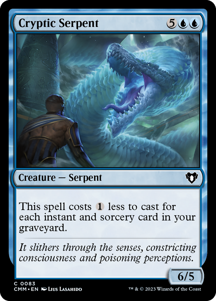 Cryptic Serpent [Commander Masters] | Galactic Gamez