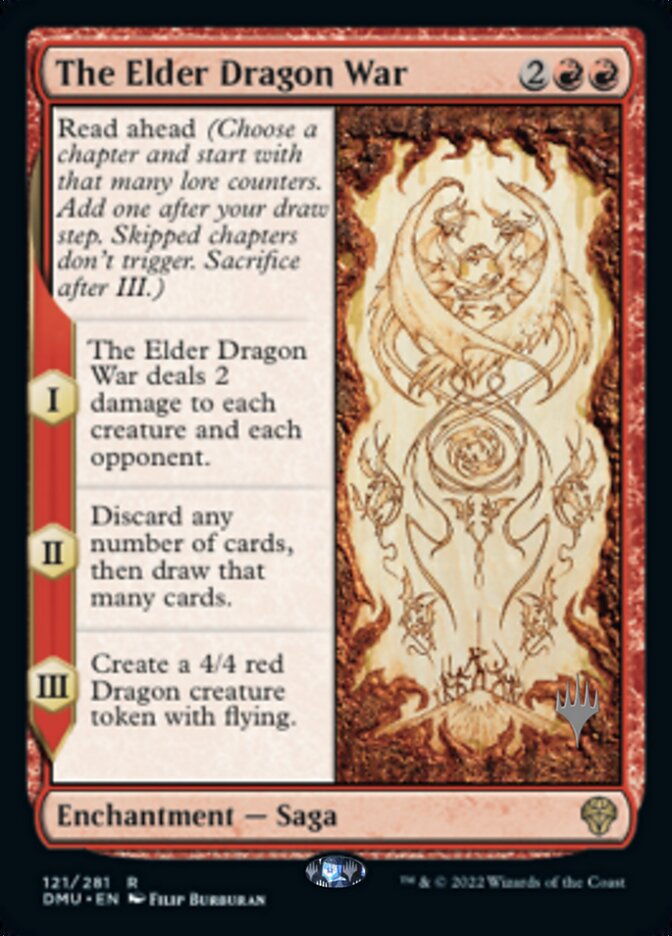 The Elder Dragon War (Promo Pack) [Dominaria United Promos] | Galactic Gamez