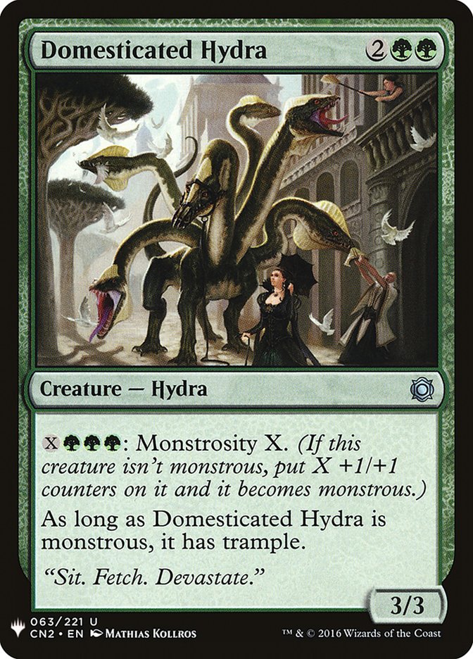 Domesticated Hydra [Mystery Booster] | Galactic Gamez