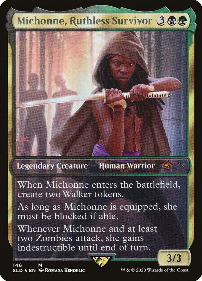 Michonne, Ruthless Survivor [Secret Lair Drop Series] | Galactic Gamez