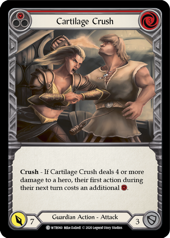 Cartilage Crush (Red) [U-WTR060] (Welcome to Rathe Unlimited)  Unlimited Normal | Galactic Gamez
