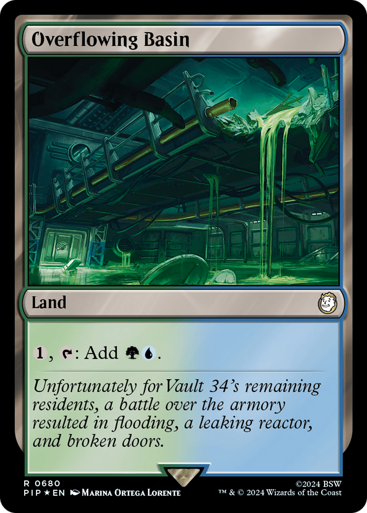 Overflowing Basin (Surge Foil) [Fallout] | Galactic Gamez